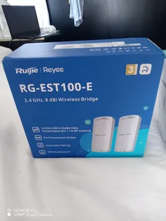 New Reyee RG-EST100-E Wireless Fiber Bridge ( Up to 500 meters transmission):