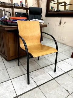 Wooden pine seats (6) Outdoor Patio Set With Black Metal Frames