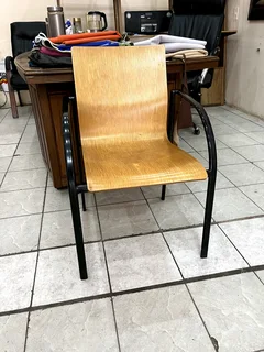 Wooden pine seats (6) Outdoor Patio Set With Black Metal Frames