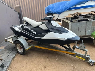 2015 Seadoo Spark on trailer