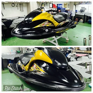 2007 Yamaha GP1300R on trailer