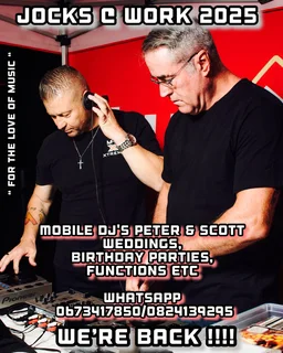 Jocks &#64; Work 2025 “ For the love of music “ Mobile DJ&#39;s