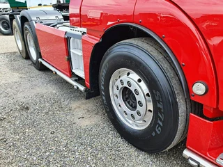 Red 2019 MAN TGX 540