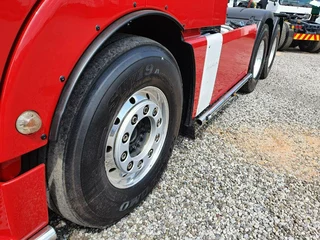 Red 2019 MAN TGX 540