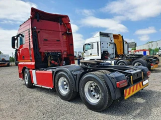 Red 2019 MAN TGX 540
