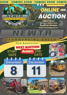 Newta Commercial Sales 8 December 2025