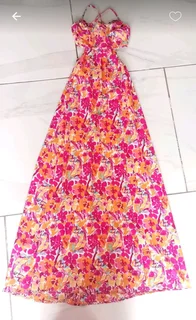Maxi Summer floral Dress