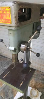 Mitco 1604 engineering pedestal drill press , 3 phase power... very accurate measurements