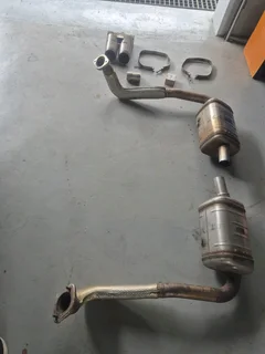 2018 Porsche Cayman S (OEM) original back exhaust system and sound controller remote...