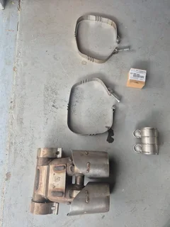 2018 Porsche Cayman S (OEM) original back exhaust system and sound controller remote...