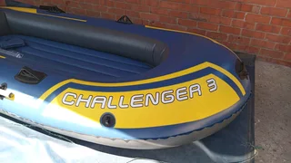 Bargain Buy Intex Challenger 3 Inflatable boat for 3 people