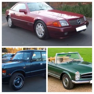 Mercedes Benz SL &amp; Range Rover Classic