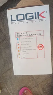 Logik 10 cup coffee maker brand new