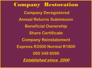 Company Registration  R980
