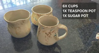Pottery Coffee Set