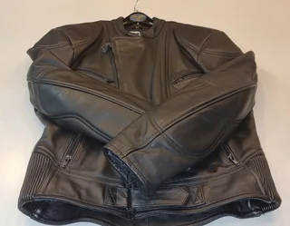 IXS Leather Jacket Size 52