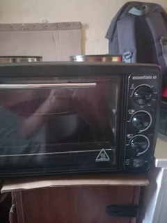 Stove two plate with oven