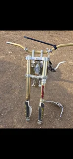 Honda CRF 150R, rolling chassis/frame and spares