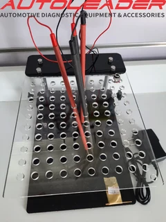 LED BDM Frame Holder BDM ECU Brush Test Stand with 4 Pin Probe Pens
