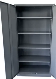 Metal cupboard for tools etc