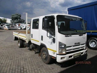 2015 Isuzu Npr400 Amt Crew Cab With Dropside Body
