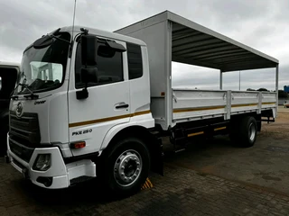 2018 Nissan UD Croner PKE250 AUTO Curtainside / Dropside Truck