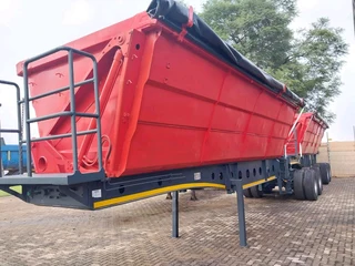 2014 And 2017 Afrit 45 Cube Side Tipper Link Trailers