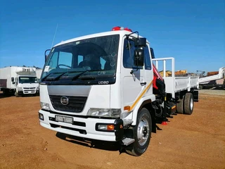 2013 Nissan Ud80 Dropside With Fassi F135a. 0.21 Crane