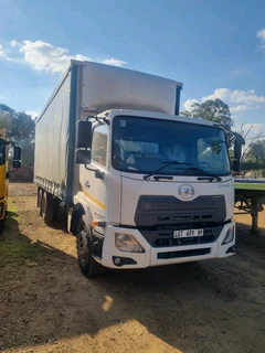 2025 UD Croner PDE250 Auto Tag Axle 16Ton Curtainside Truck