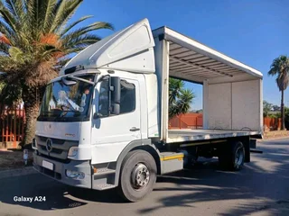 2012 Mercedes Benz Atego 1318 8ton Curtainside Truck