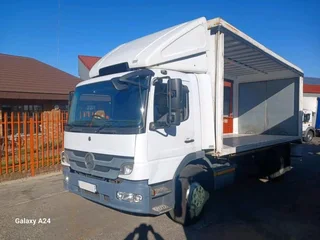 2012 Mercedes Benz Atego 1318 8ton Auto Curtainside  Truck