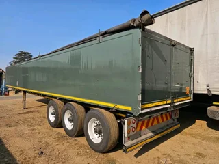 2018 Afrit 55m3 Tri Axle Walking Floor Trailer