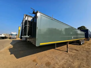 2018 AFRIT 55M3 TRI AXLE WALKING FLOOR TRAILER