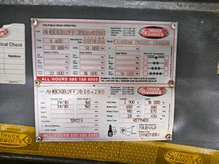 2018 SA TRUCK BODIES SUPER LINK FLAT DECK