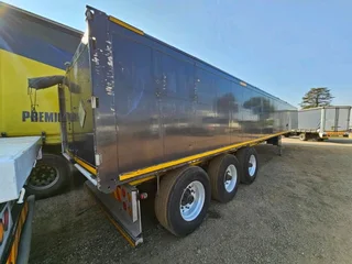 2017 AFRIT 55M3 TRI AXLE WALKING FLOOR TRAILER