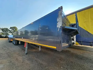 2017 AFRIT 55M3 TRI AXLE WALKING FLOOR TRAILER