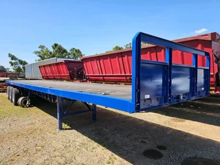 2012 Sa Truck Bodies Tri Axle Flat Deck Trailer