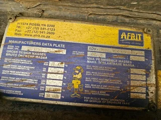 2012 AFRIT SUPERLINK TAUTLINER TRAILER