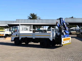2014 ISUZU NQR500 5TON DROPSIDE TRUCK WITH CRANE