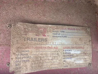 2017 PR TRAILERS 40TON TRI AXLE SWANNECK TRAILER