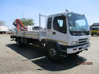 2008 Isuzu FTR 800 Dropside with Palfinger PK500 crane