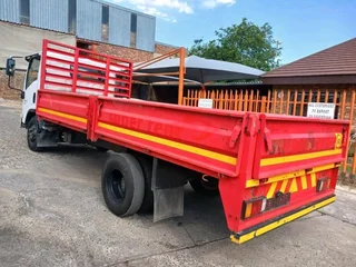 2012 ISUZU NPR400 4.5TON DROPSIDE BODY
