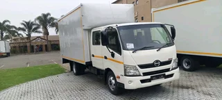 2013 Hino 300 Series 815 Auto Double Cab Volume Body Truck
