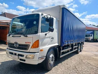 2016 Hino 500 Series 1626 16ton Curtainside Truck