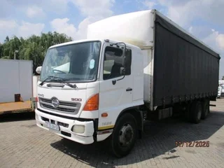 2014 HINO 500 1626 CURTAINSIDE TRUCK