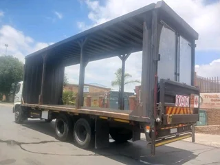 2007 HINO 500 SERIES 15-258 12TON CURTAINSIDE TRUCK