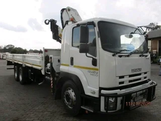 2015 Isuzu Fvz1400 Dropside Truck With Hiab  P20000 Xl Crane