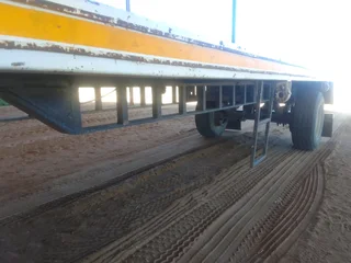 2010 JME 14Ton Two-Axle 8m Drawbar Flat Deck Trailer