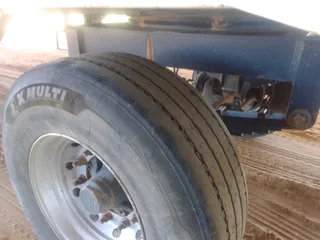 2010 JME 14Ton Two-Axle 8m Drawbar Flat Deck Trailer