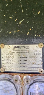 2010 JME 14Ton Two-Axle 8m Drawbar Flat Deck Trailer